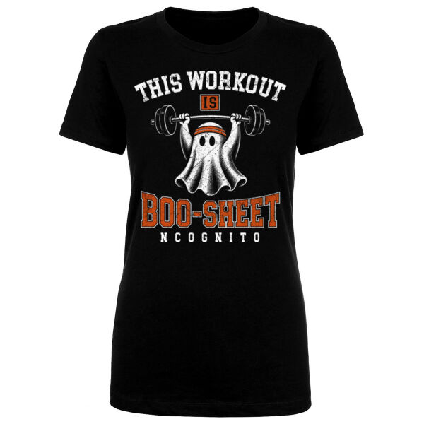 BOO-SHEET - WOMEN'S FITTED T-SHIRT Thumbnail